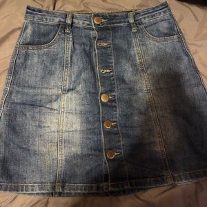 Jean skirt